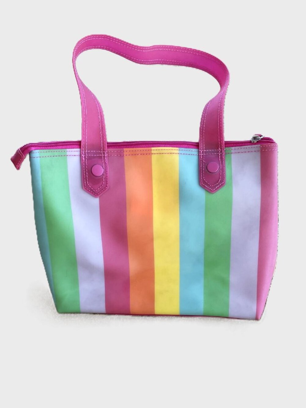 Waterproof Striped Tote Bag